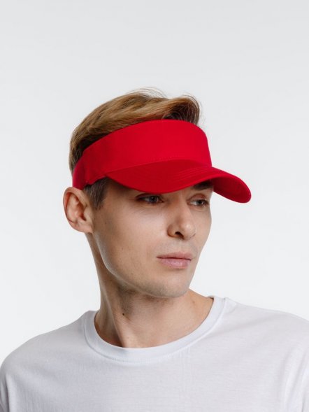 Козырек Viseros, красный 
