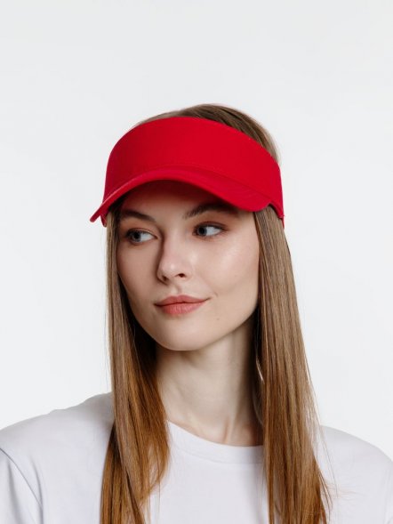 Козырек Viseros, красный 