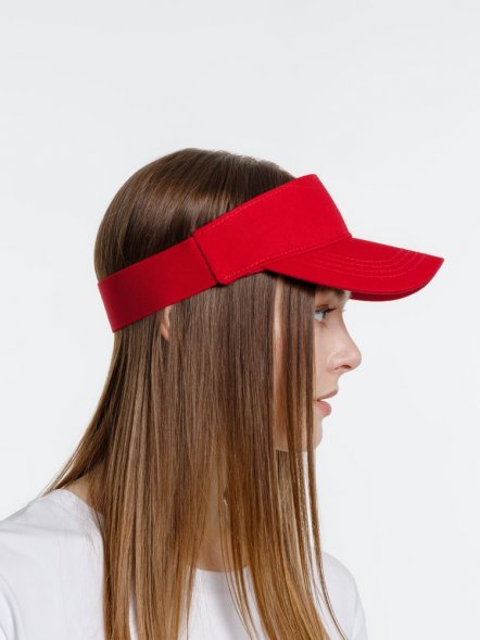 Козырек Viseros, красный 