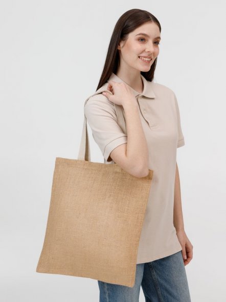 Холщовая сумка на плечо Juhu, неокрашенная 