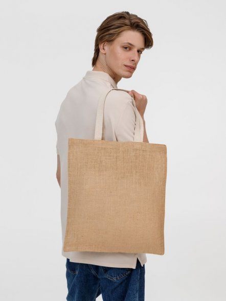 Холщовая сумка на плечо Juhu, неокрашенная 