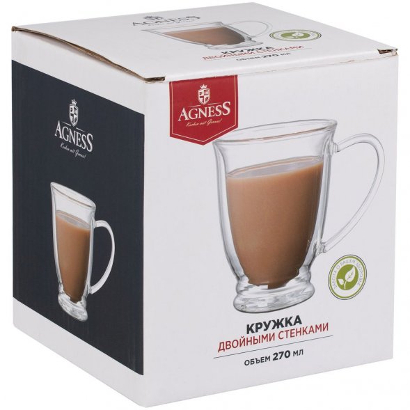 Кружка с двойными стенками Double Wall 