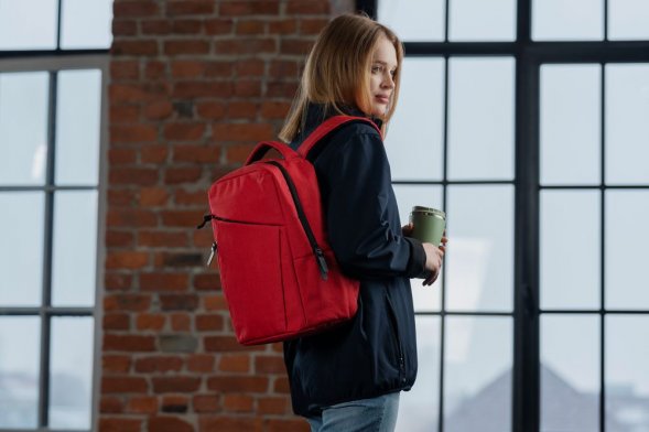 Рюкзак для ноутбука Onefold, красный 