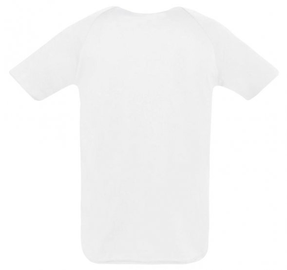 Футболка унисекс Sporty 140, белая 