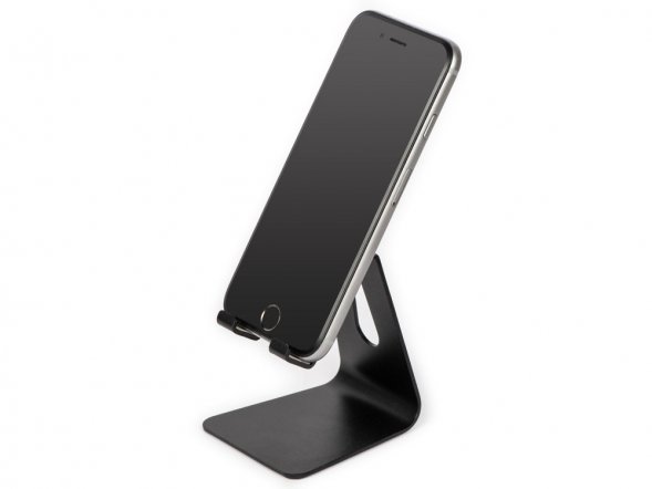 Металлическая подставка для телефона, черный 