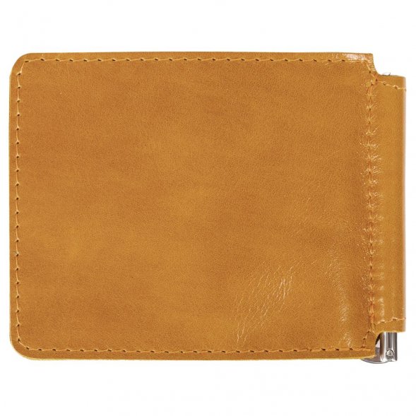 Зажим для купюр Apache, горчичный 