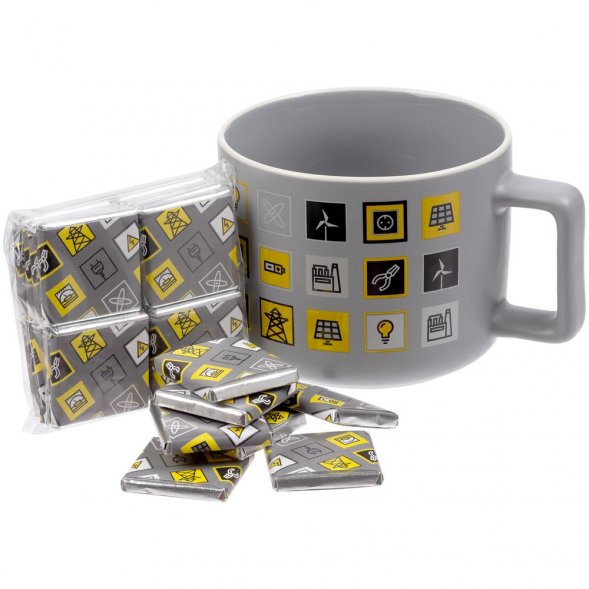 Набор c горьким шоколадом Industry, энергетика 