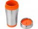 Термостакан Elwood c изоляцией, серебристый/оранжевый 