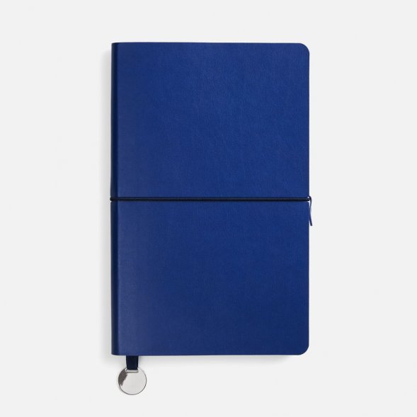 Ежедневник Waltz, недатированный, синий 