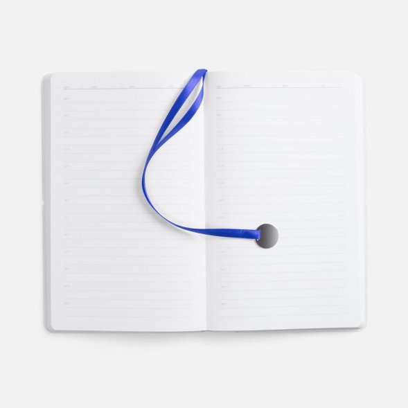 Ежедневник Waltz, недатированный, синий 