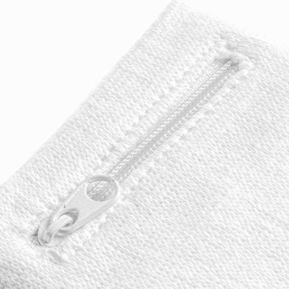 Напульсник с карманом Fiksu, белый 