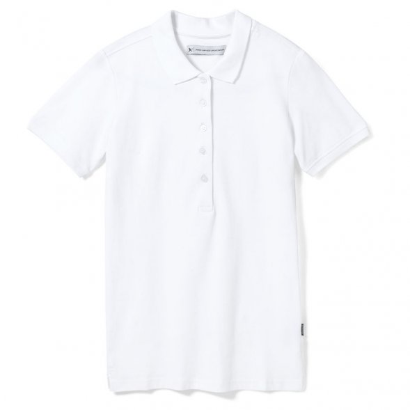 Рубашка поло женская Sunset, белая 