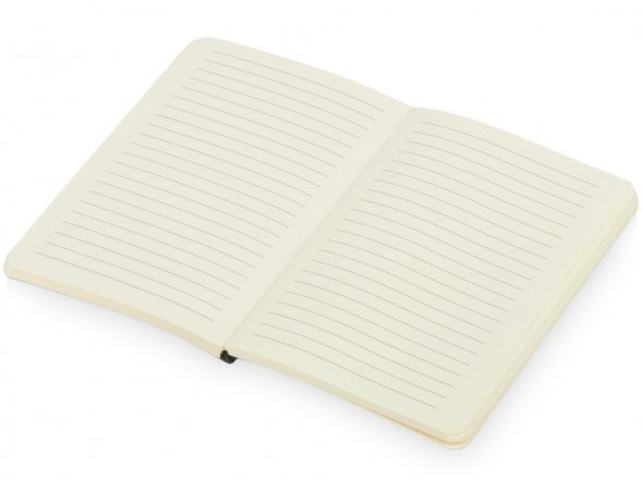 Блокнот Softy 2.0, гибкая обложка A6, 80 листов, черный 