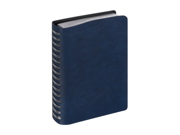 Ежедневник полудатированный А5 Orbit, синий 