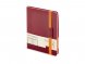 Ежедневник В5 недатированный Leggenda, бордовый 