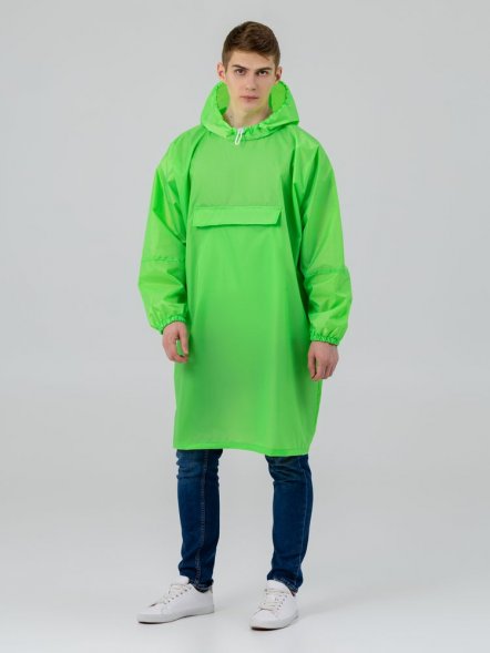 Дождевик-анорак Alatau, зеленое яблоко, единый размер 
