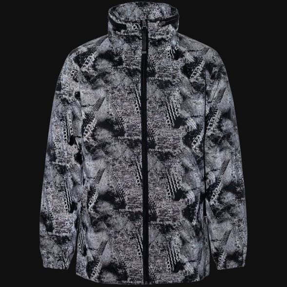 Ветровка светоотражающая Finvind, темно-серая 