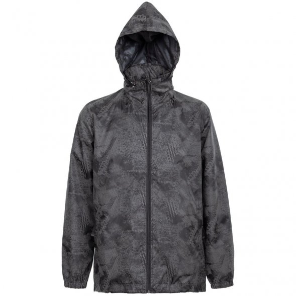 Ветровка светоотражающая Finvind, темно-серая 