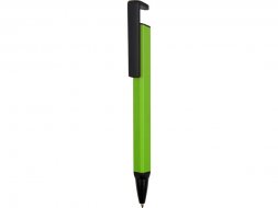 Подарочный набор Jacque с ручкой-подставкой и блокнотом А5, зеленое яблоко