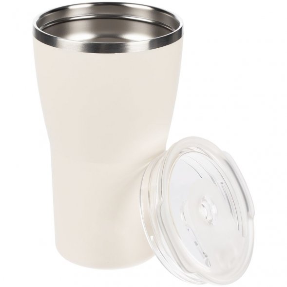 Термостакан Sapporo без логотипа, белый 