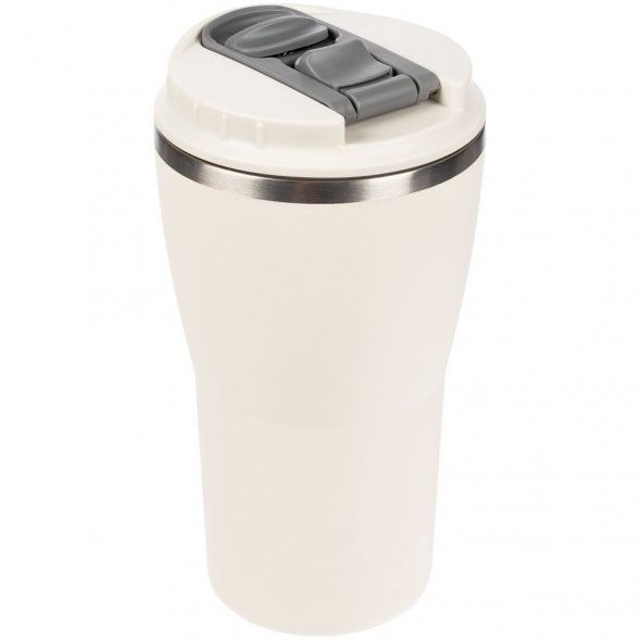 Термостакан Sapporo без логотипа, белый 