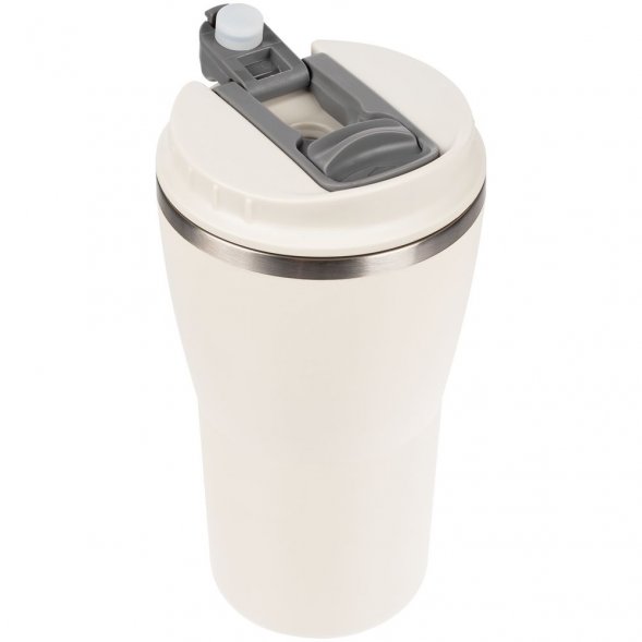 Термостакан Sapporo без логотипа, белый 