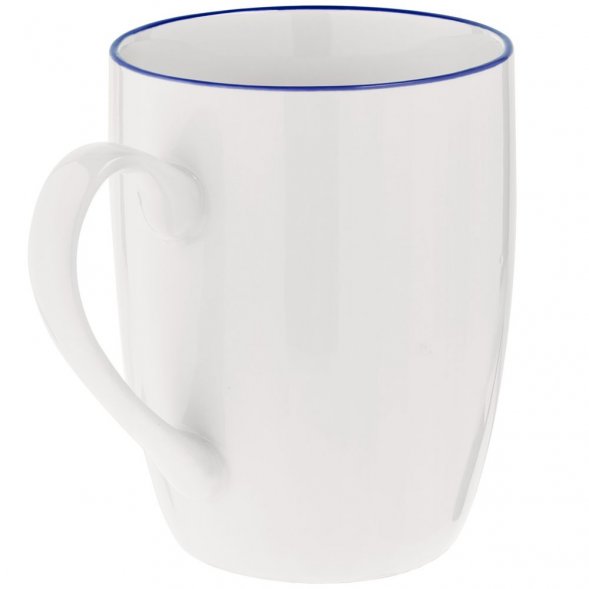 Кружка Simmy, белая с синим 