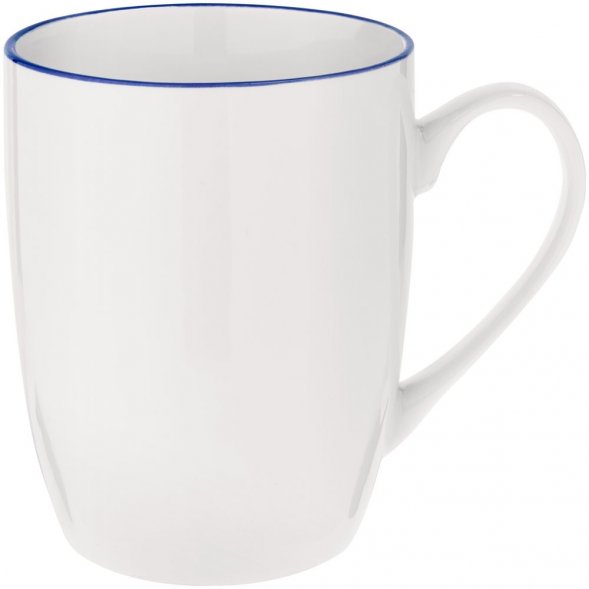 Кружка Simmy, белая с синим 