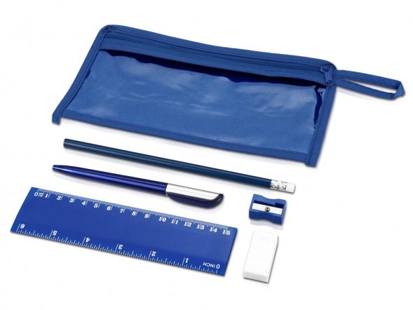 Набор канцелярский Хелла, синий 