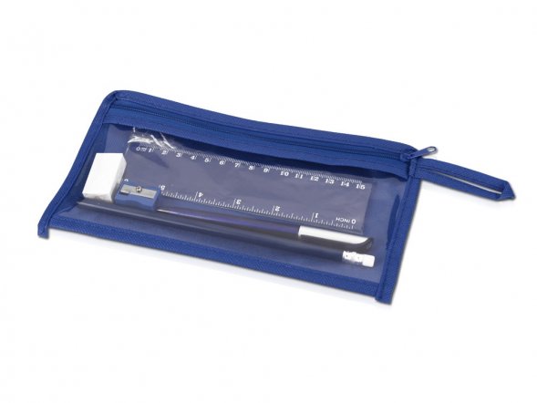 Набор канцелярский Хелла, синий 