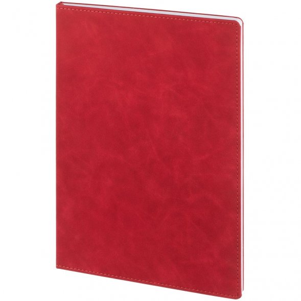 Блокнот Urban, в линейку, красный 