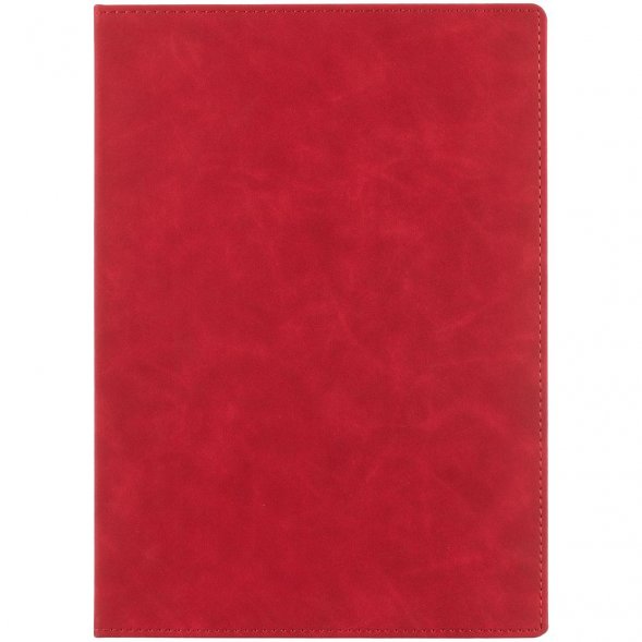 Блокнот Urban, в линейку, красный 