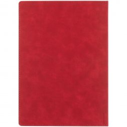 Блокнот Urban, в линейку, красный