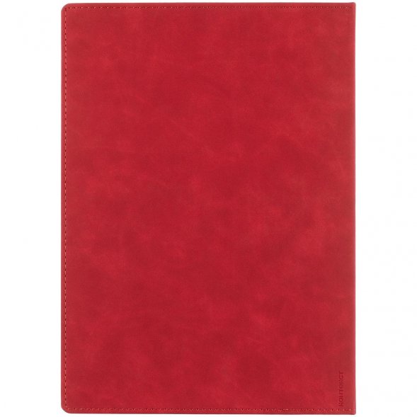 Блокнот Urban, в линейку, красный 