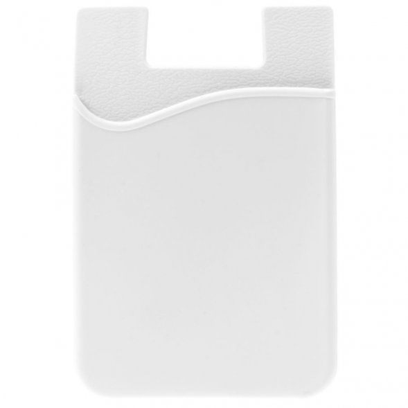 Чехол для карты на телефон Shelley, белый 