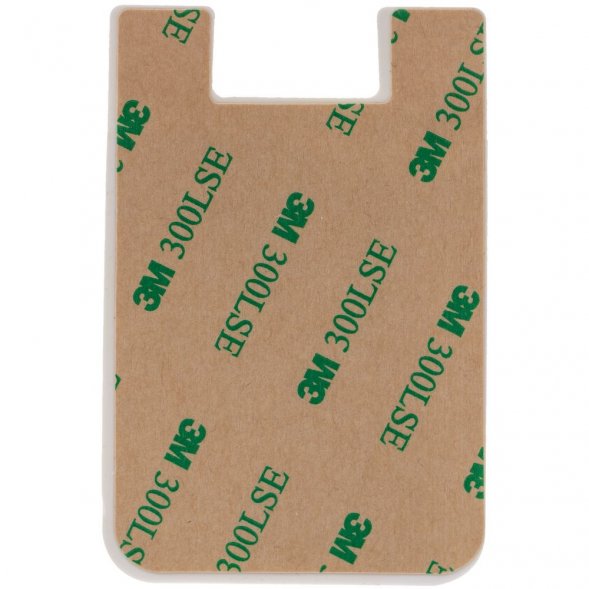 Чехол для карты на телефон Shelley, белый 