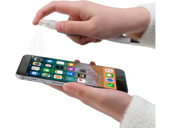 Шариковая ручка Nash с распылителем, белый 