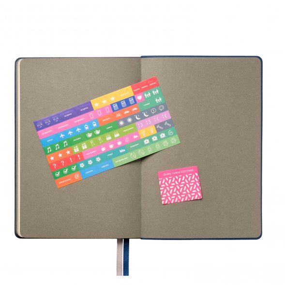 Ежедневник Tweed недатированный, синий 