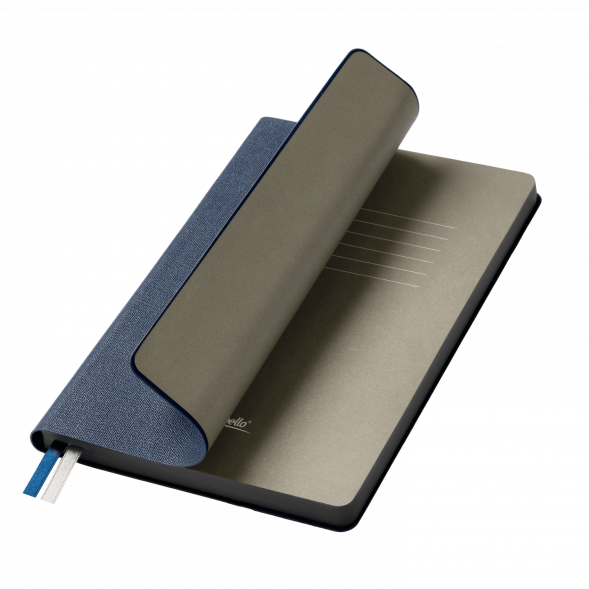 Ежедневник Tweed недатированный, синий 