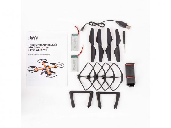 Радиоуправляемый квадрокоптер HIPER WIND FPV 