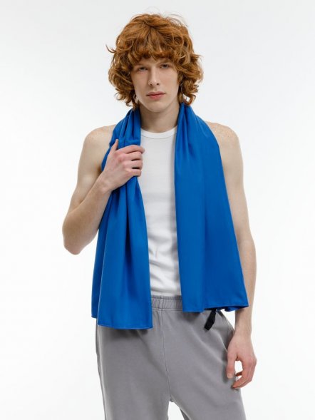 Полотенце спортивное Snaab, синее 