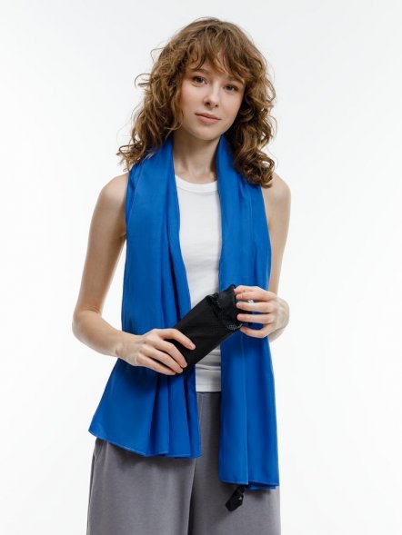 Полотенце спортивное Snaab, синее 