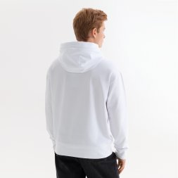 Худи с капюшоном, унисекс  ALEX белый, размер XXL