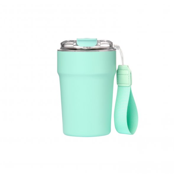 Термокружка вакуумная Monaco, аква 