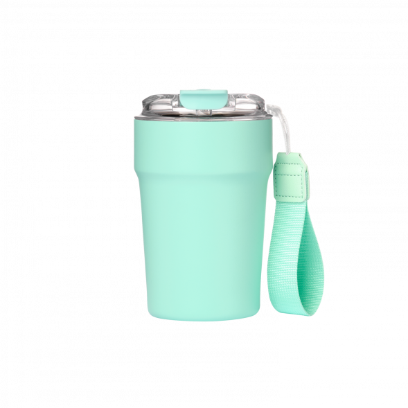 Термокружка вакуумная Monaco, аква 