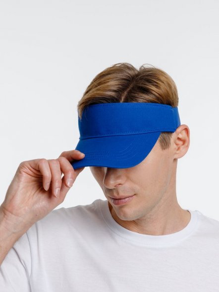 Козырек Viseros, ярко-синий 