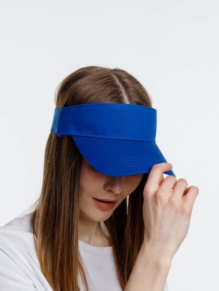 Козырек Viseros, ярко-синий 