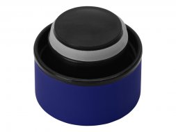Вакуумная термобутылка Cask Waterline, soft touch, 500 мл, тубус, синий