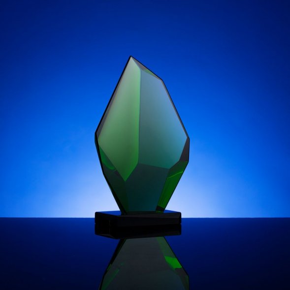 Стела Cristallino, зеленая 