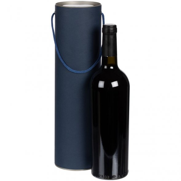 Тубус для бутылки Tinto, синий 